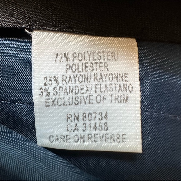 BCBGMaxAzria blue tailored trousers · size 4 - Picture 5 of 10